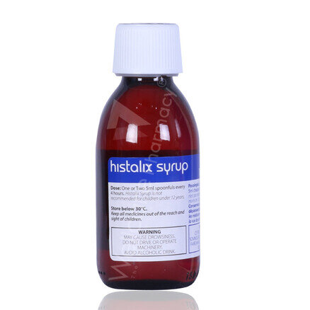 HISTALIX expectorant 135mg/14mg/1.1mg/57mg 150ml